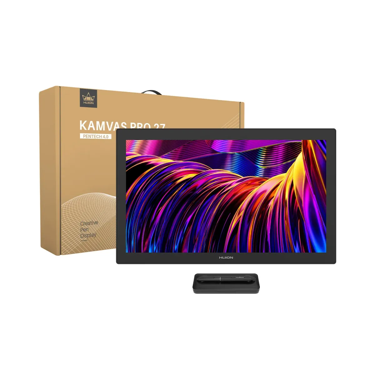 Huion Kamvas Pro 27 4K Professional Drawing Display with Touch