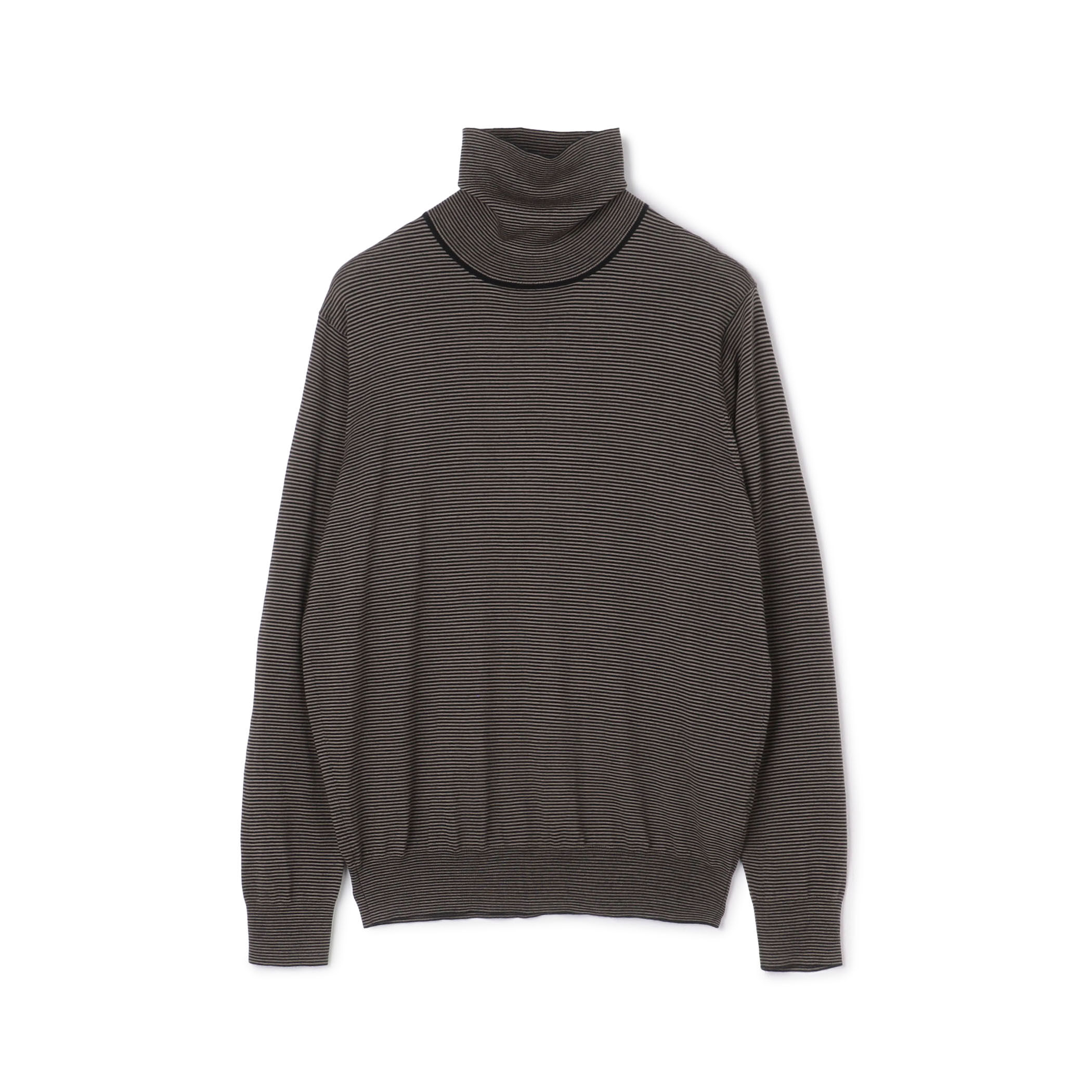 TOMORROWLAND tricot スーパーファイン ラムウール グレー