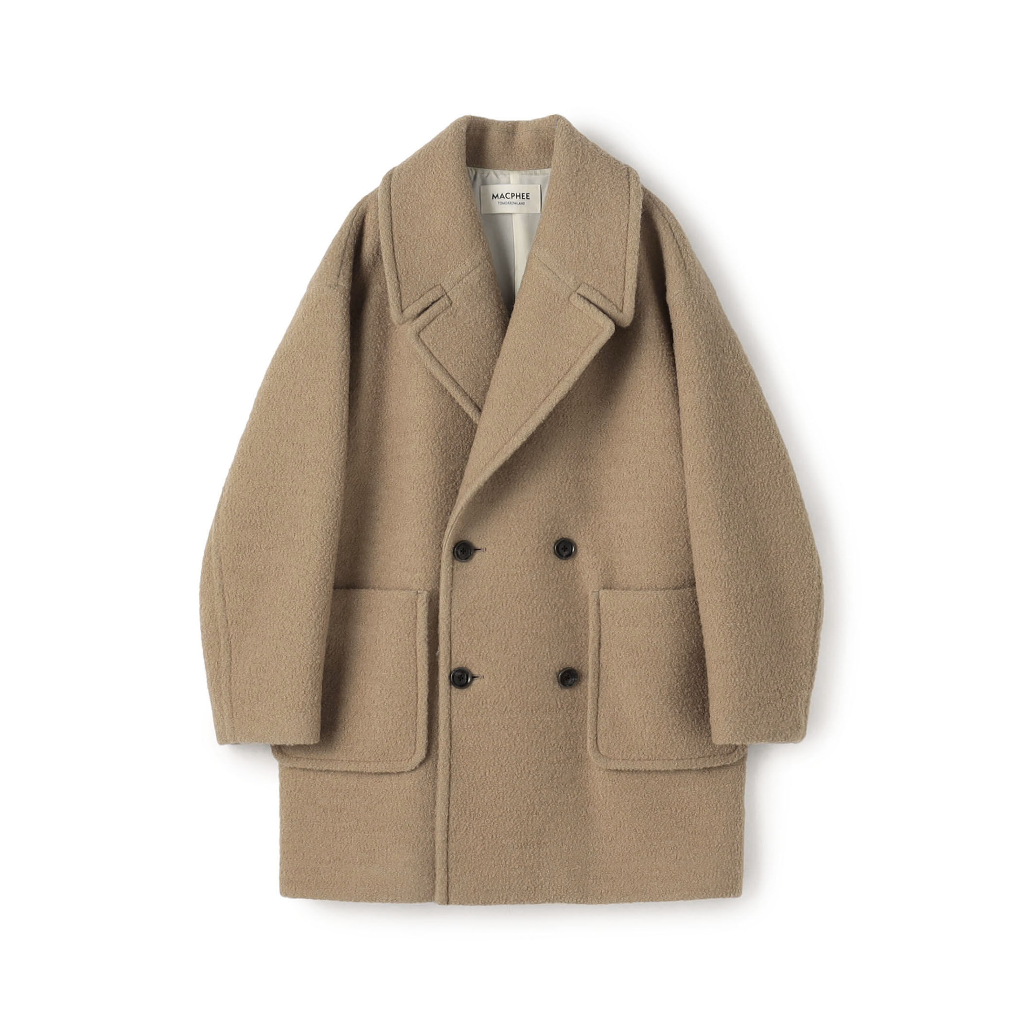 ブークレーボンディング ダブルブレストコート｜トゥモローランド 公式通販