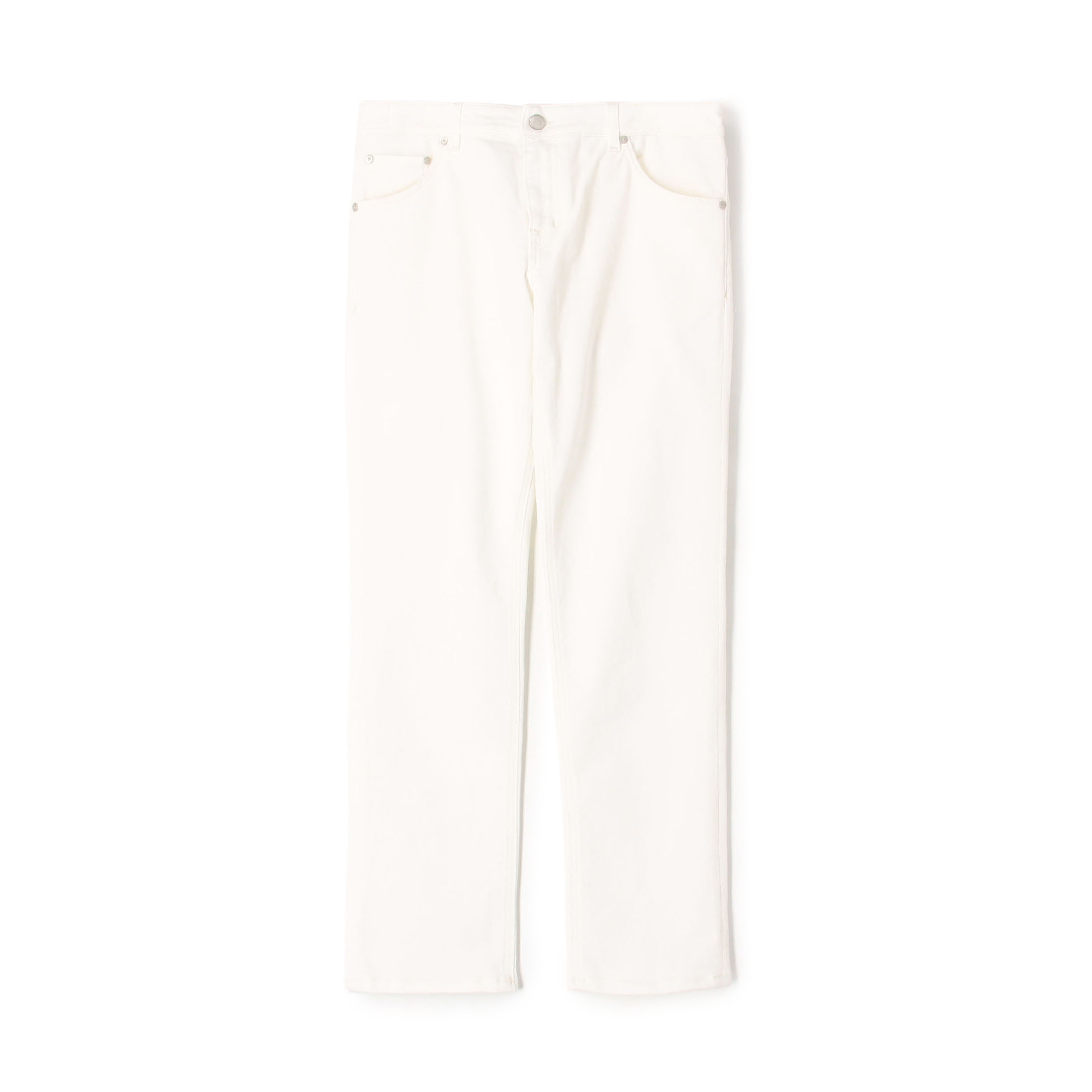 別注】PT TORINO ストレッチホワイトデニム 5ポケットパンツ