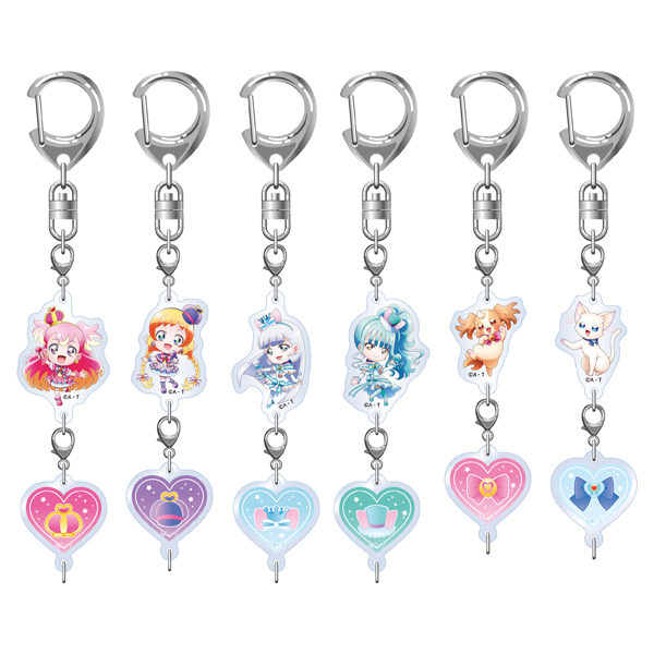 わんだふるぷりきゅあ！】LIVE2024 連結アクリルキーホルダー（全6種