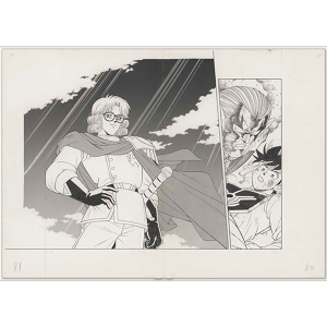 ダイの大冒険】キャラファイングラフ 額装複製原画 2021年 Vジャンプ