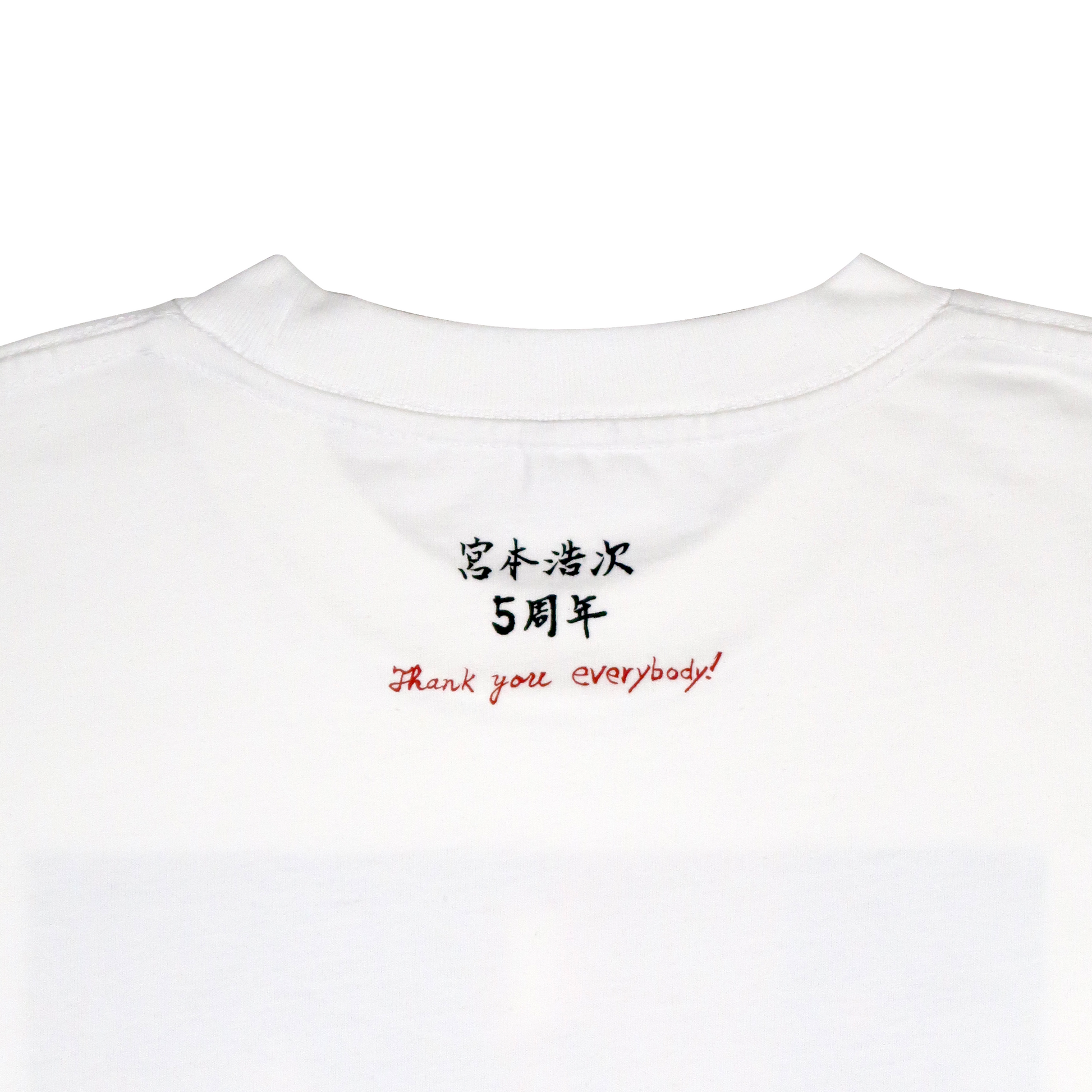 5周年Tシャツ / 白・カラーPHOTO – elephants official store