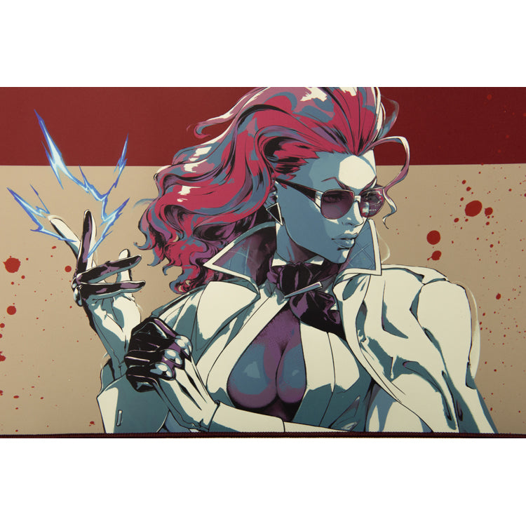 予約受付中】ストリートファイター デスクマット（エレナ・サガット・C