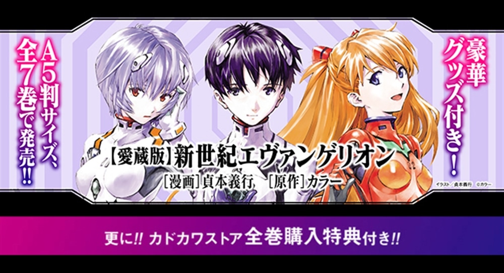 全巻】愛蔵版 新世紀エヴァンゲリオン: 本・コミック・雑誌 | カドスト