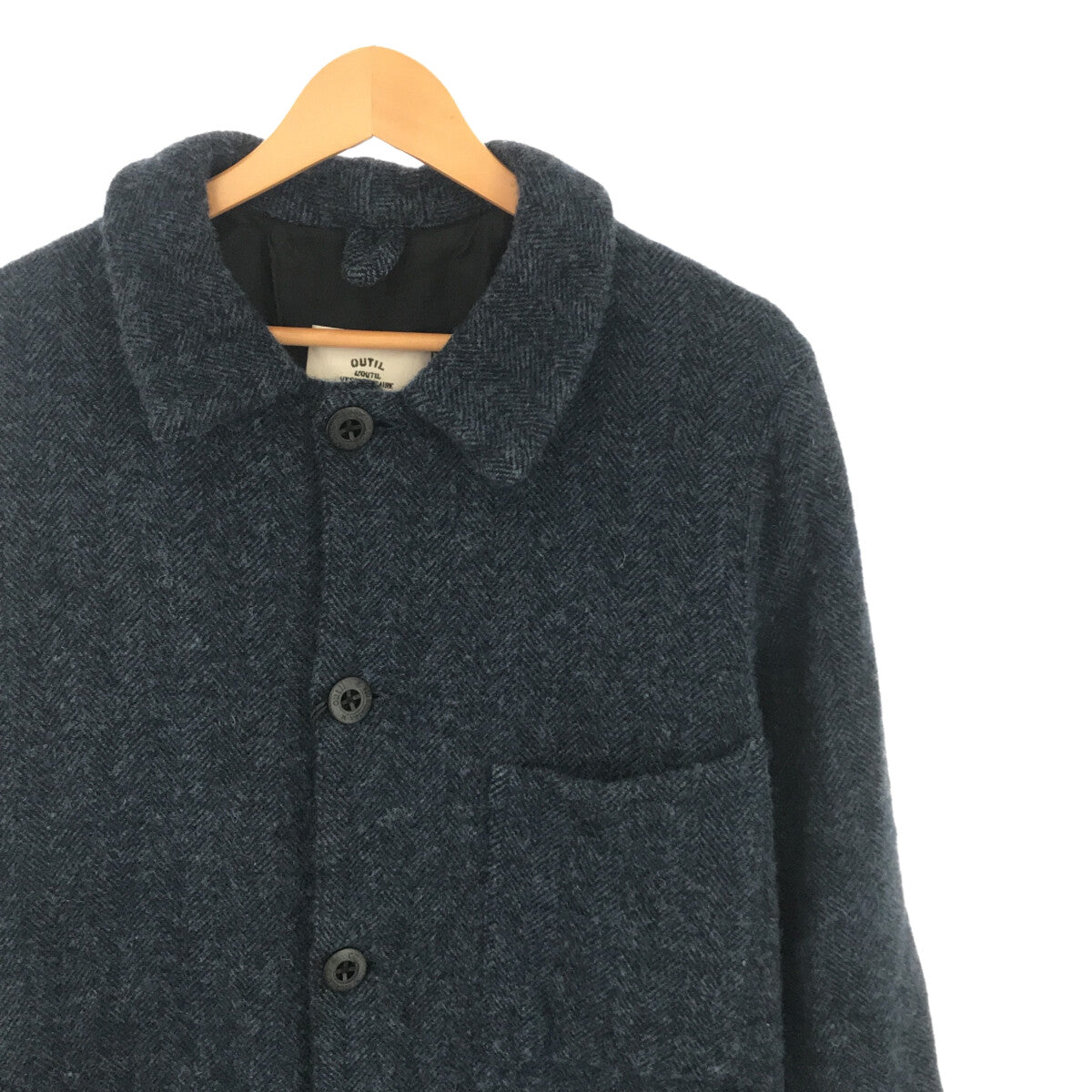 新品】 OUTIL / ウティ | MANTEAU AUXERRE ユニセックス ウール ロング