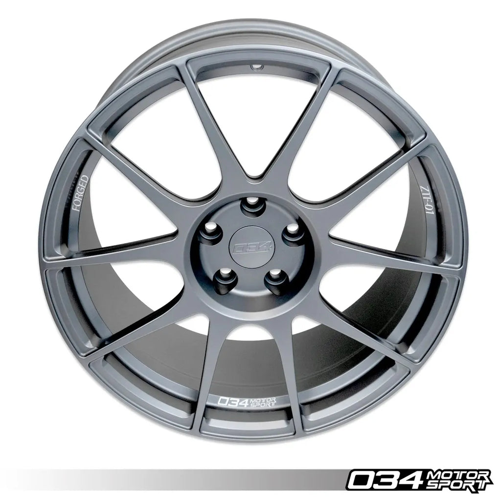 034Motorsport ZTF-R01 Forged Wheel, 19x9.3 ET42, 57.1MM Bore, Audi