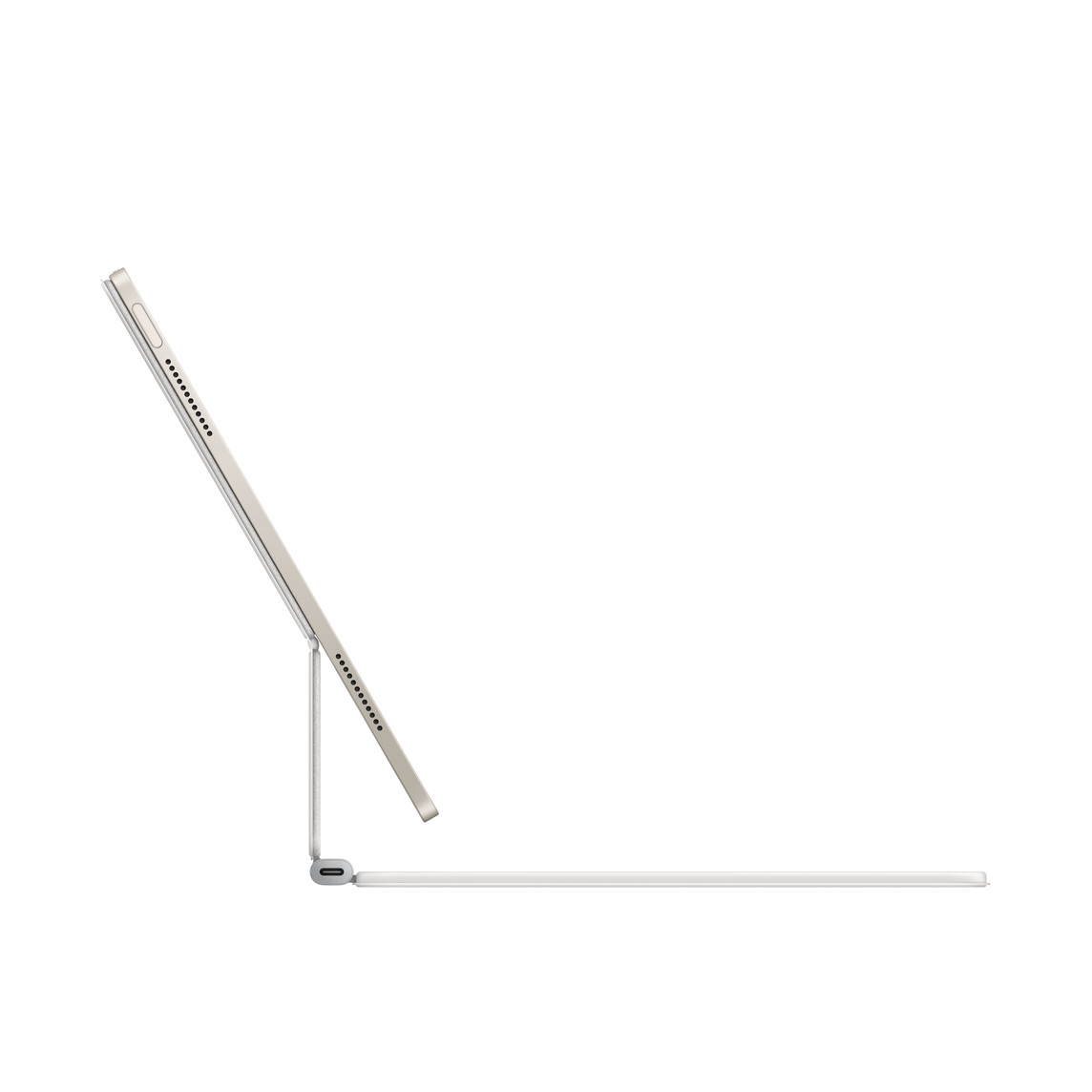 13インチiPad Air（M3）用Magic Keyboard - 韓国語 - ホワイト - Apple