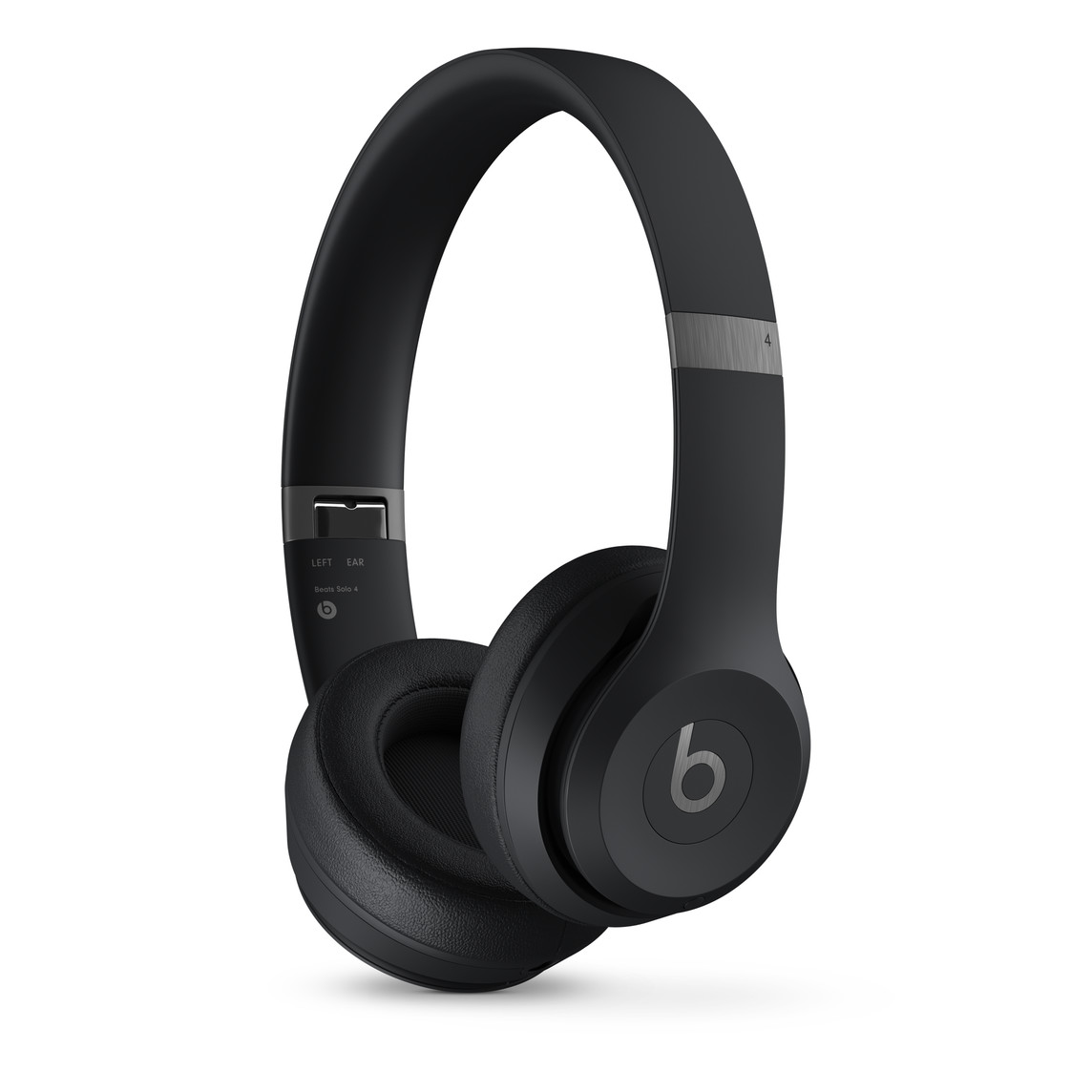 Beats Solo 4 — On-Ear Wireless Headphones — Matte Black - Apple