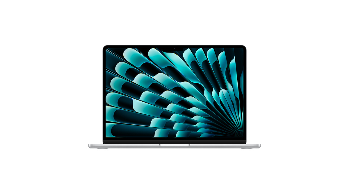 MacBook Air、13インチ、M4チップ、10コアCPU、8コアGPU、シルバー
