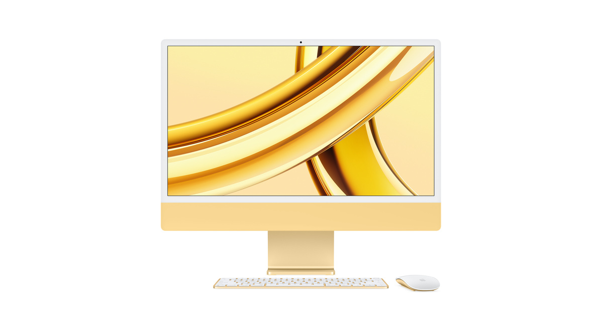 Refurbished 24-inch iMac Apple M3 Chip with 8-Core CPU and 10-Core