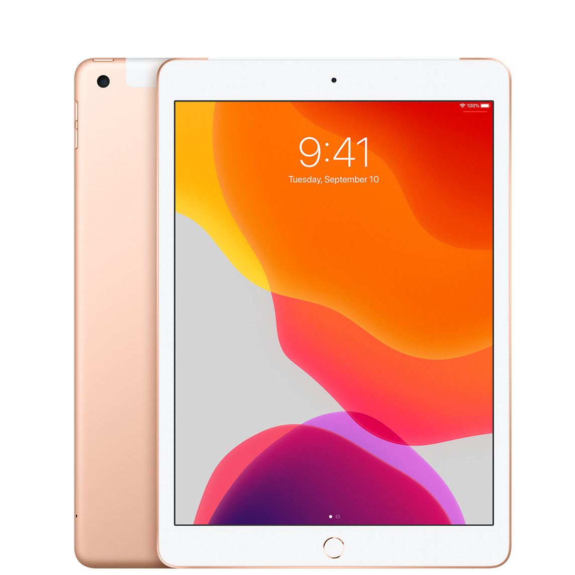 iPad Wi-Fi + Cellular 32GB - ゴールド（第7世代） [整備済製品