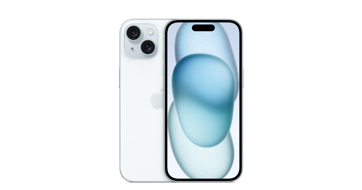 Refurbished iPhone 15 128GB - Blue (Unlocked) - Apple