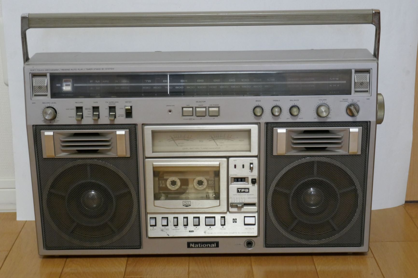 ナショナルラジカセ RX–5600 動作品 レトロ 昭和レトロ National