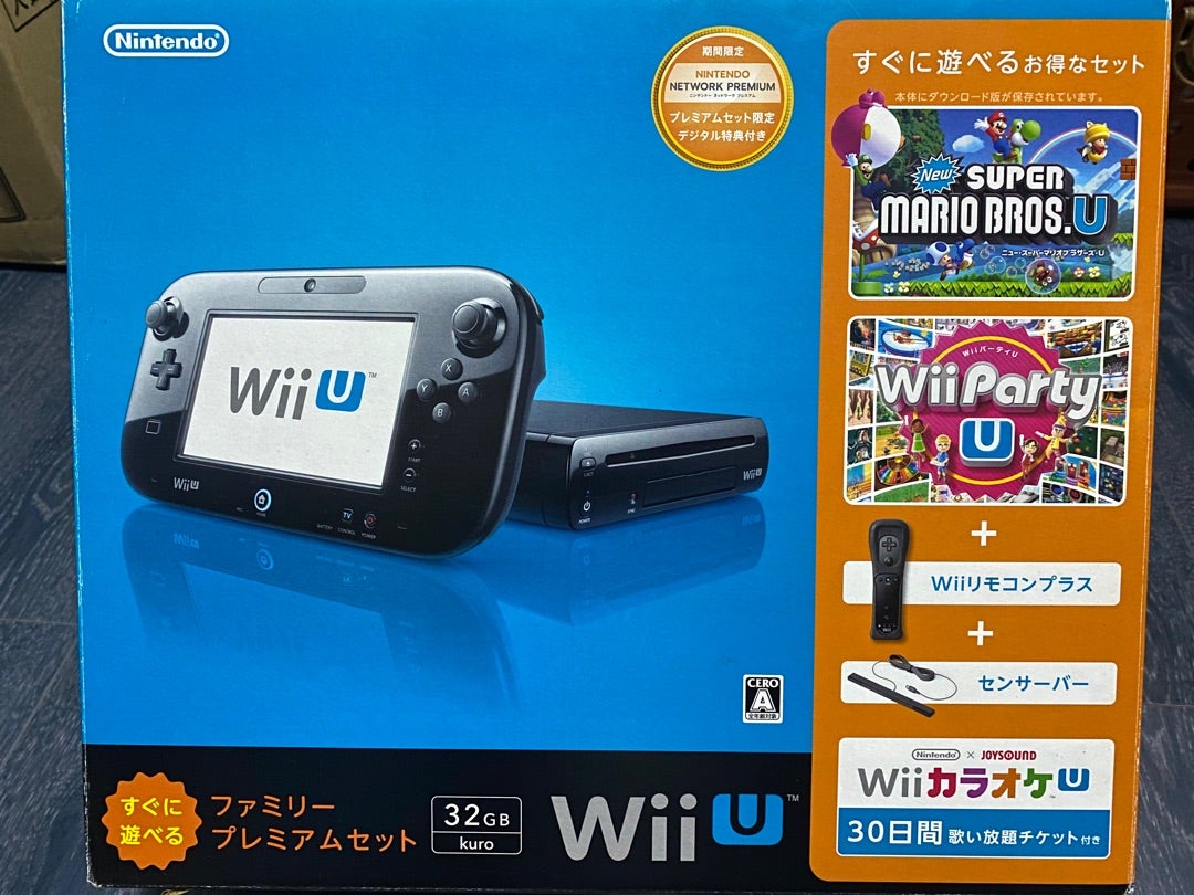 WII U 本体・カラオケセット・大乱闘カセット WII U 本体・カラオケ