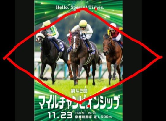 マイルCS ポスター解読 | ますぶーのサイン馬券日記