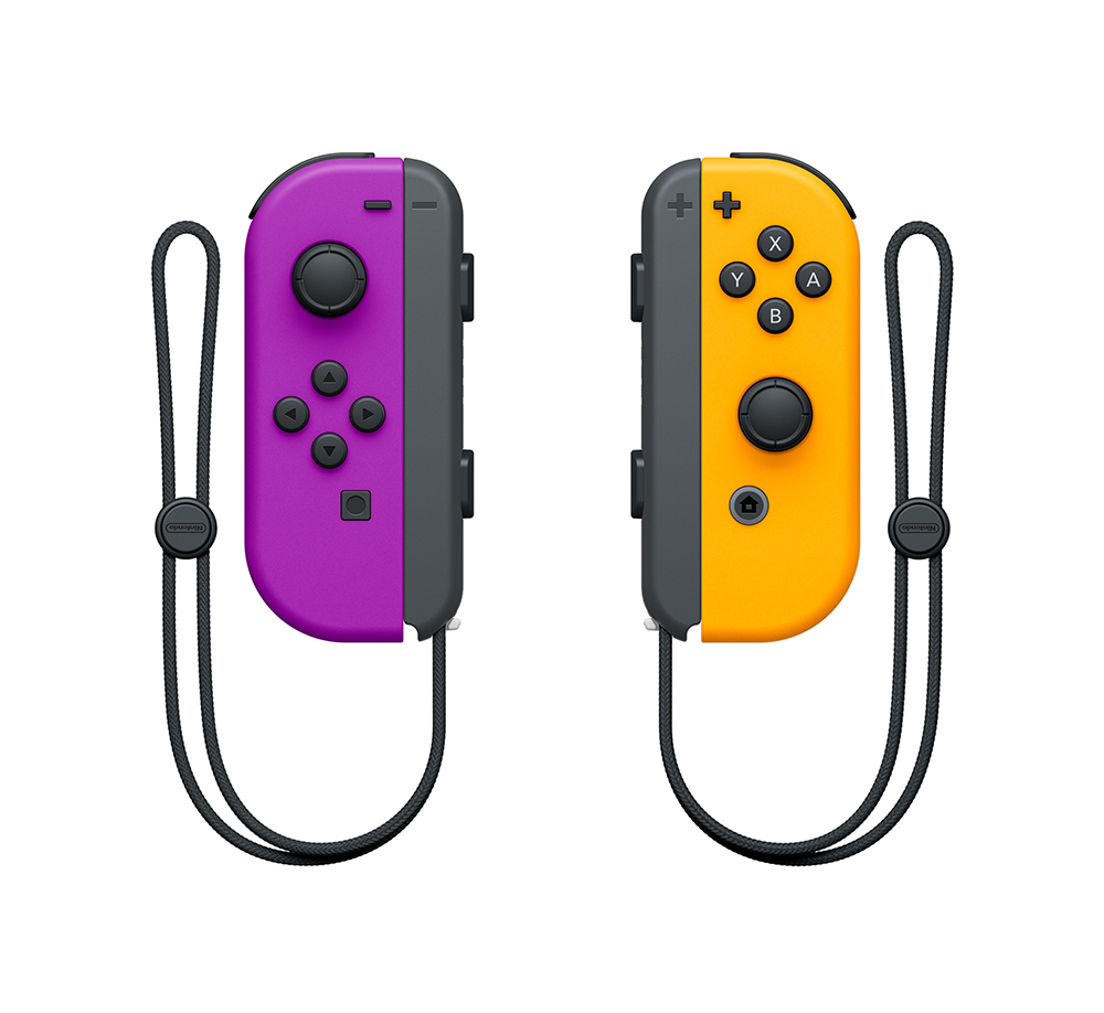 Nintendo Switch Joy-Con Controllers - Left and Right - Neon Orange