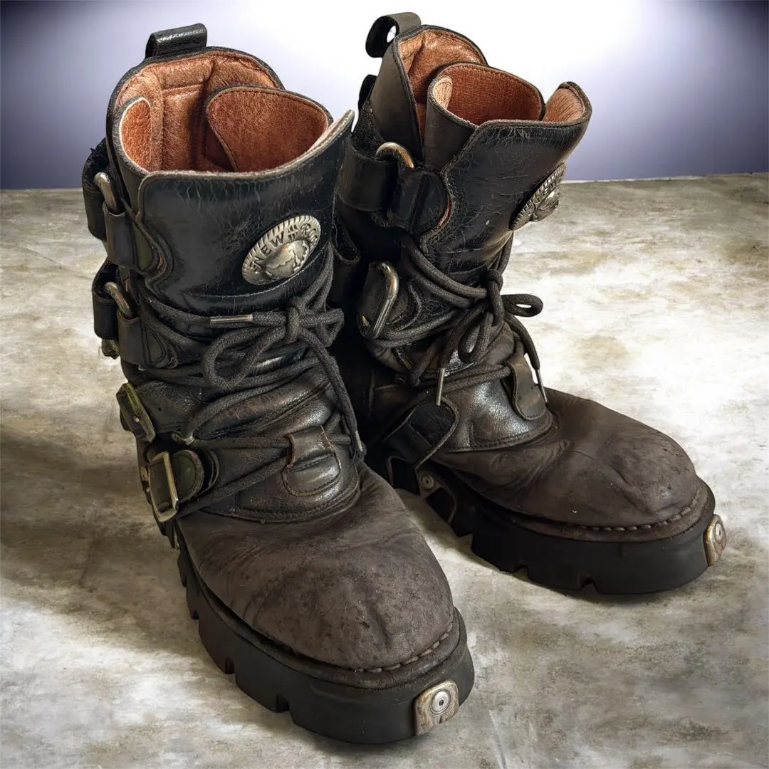 2026年最新】NEW ROCK カラー：ブラック系 エンジニアブーツの人気