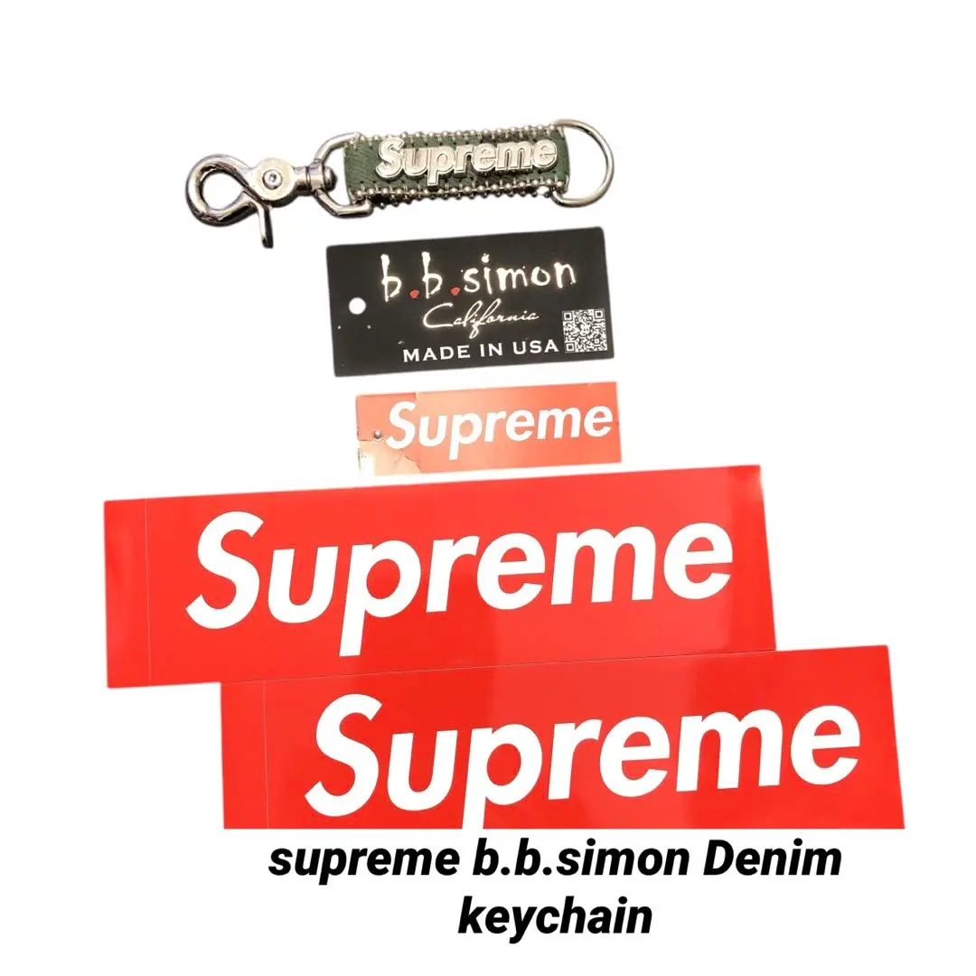 2026年最新】Supreme b.b. Simon Denim Keychainの人気アイテム - メルカリ