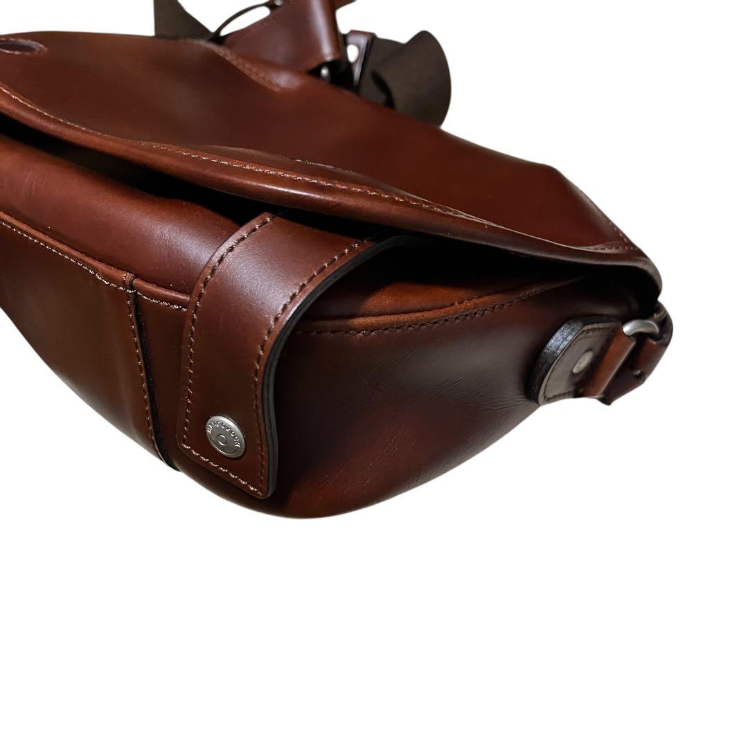 KI2926様専用 極美品HERGOPOCH06-OVL ワキシングレザー 牛革 - メルカリ