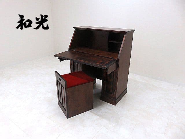 和光 樺材ライティングビューロー　 ライティングデスク/書斎デスク/ワークデスク 和光 ライティングビューロー デスク 学習机 書斎机 勉強机 樺材 ※i4