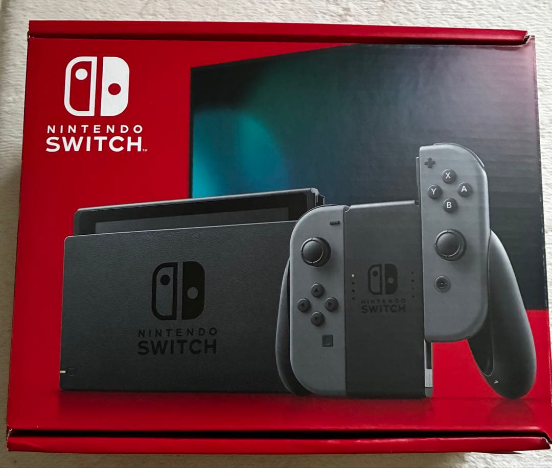 ニンテンドースイッチ　グレー　一式 Nintendo Switch 新品 任天堂 Joy-Con (L) (R) グレー/スイッチ本体