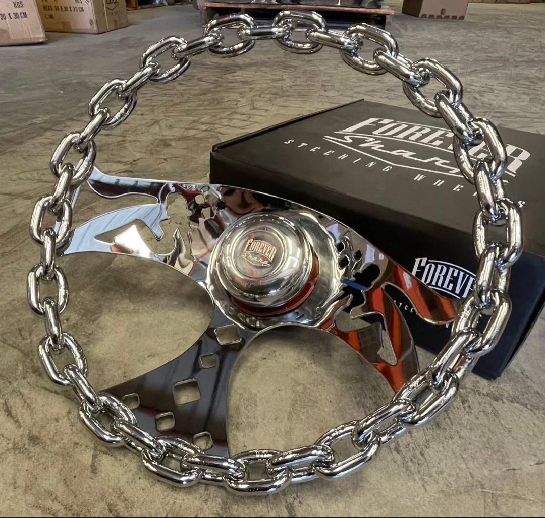 ☆ 新品未使用☆ フォーエバー シャープ 28cm ステアリング 11インチ