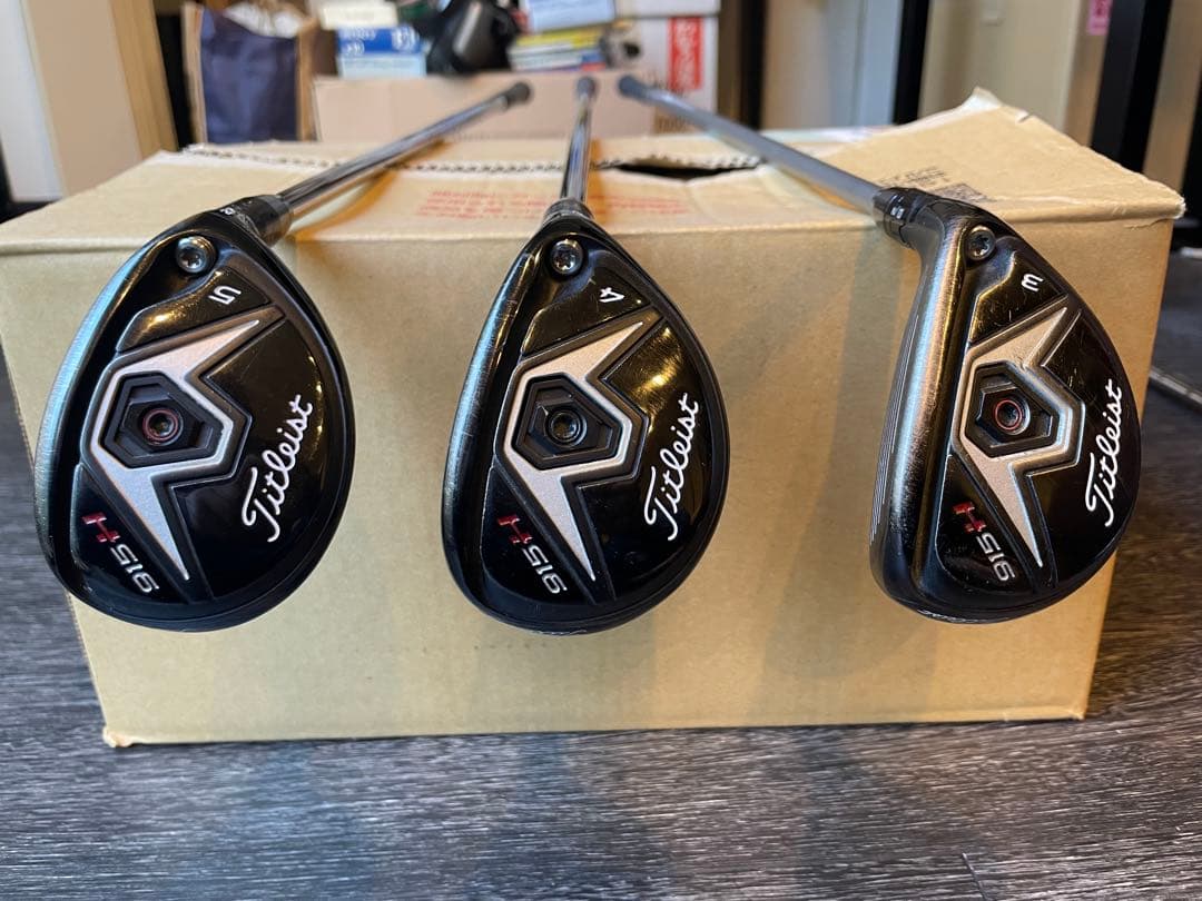 Titleist 915Hユーティリティ3本セット 21°/24°/27° Used Titleist 915H Hybrid 3H 21 Degree Used Golf Club at