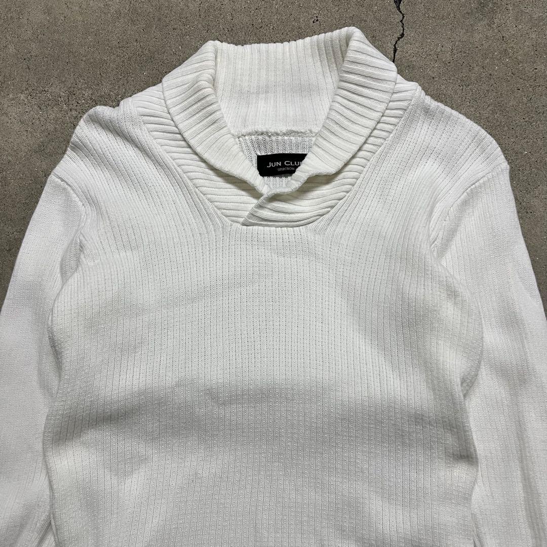 archive 00s knit with collar y2k - メルカリ