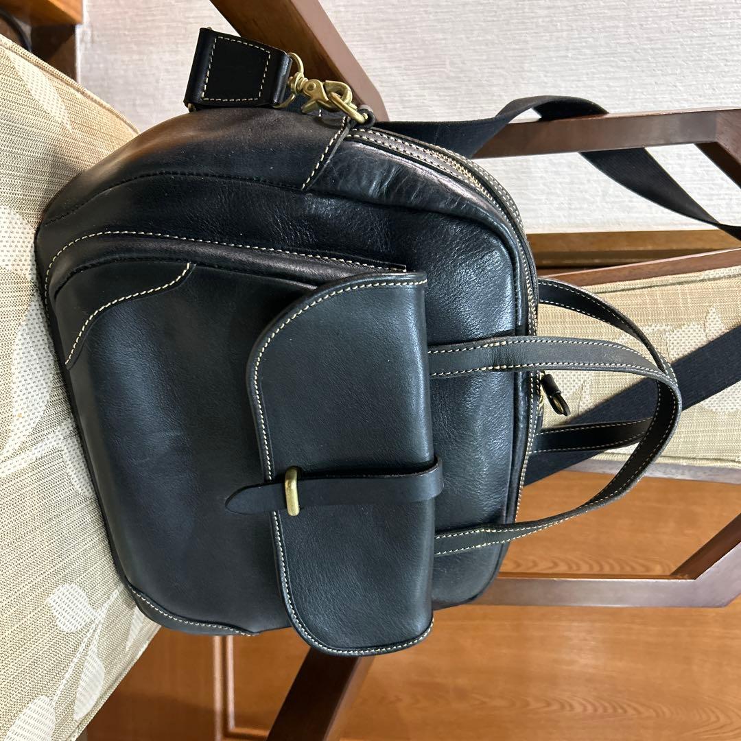 美品　PORCO ROSSO フロントポケットタウンボストンバッグS 美品 PORCO ROSSO フロントポケットタウンボストンバッグS 【公式通販】