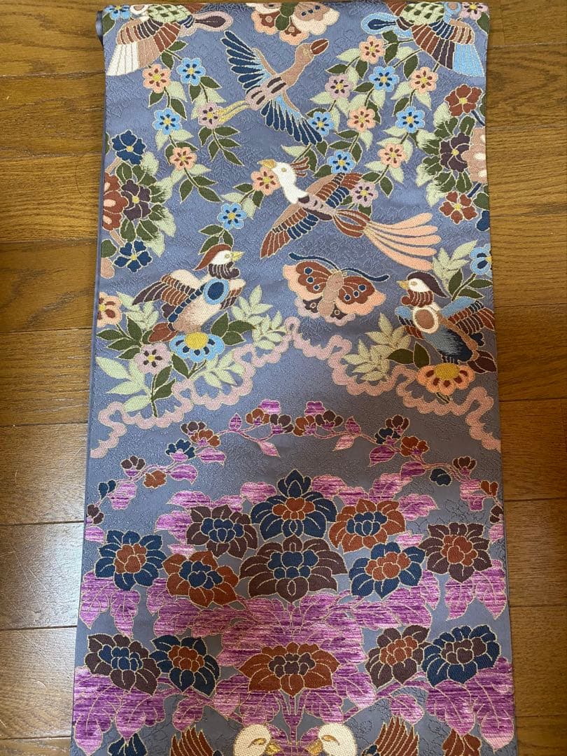 白綾苑大庭の袋帯　♡断捨離中！ 28日23時迄！”【25周年セール】 【白綾苑大庭】 特選西陣織袋帯 「菊乃