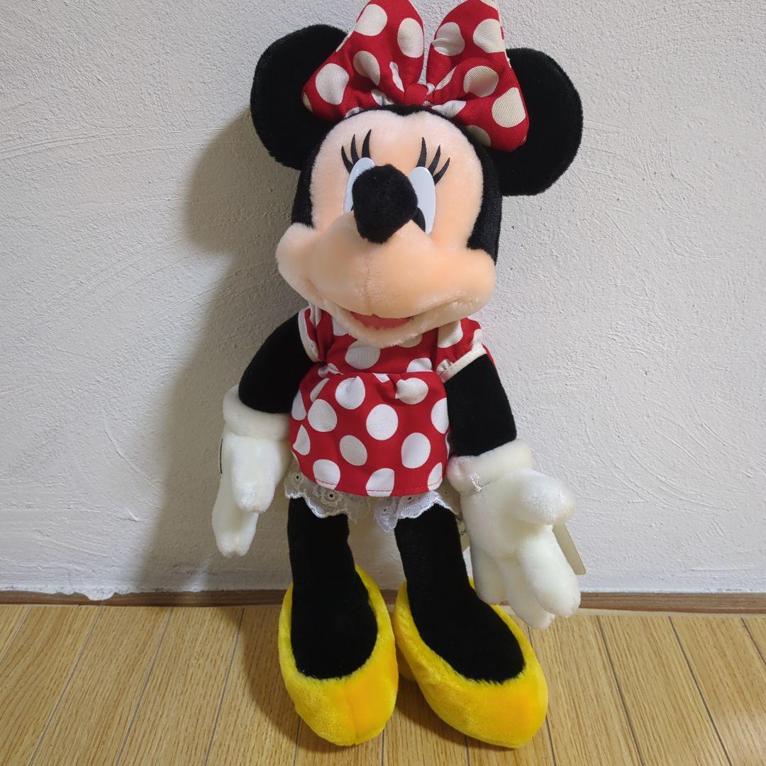 廃盤レア】東京ディズニーリゾート限定 ミニーマウスぬいぐるみ タグ