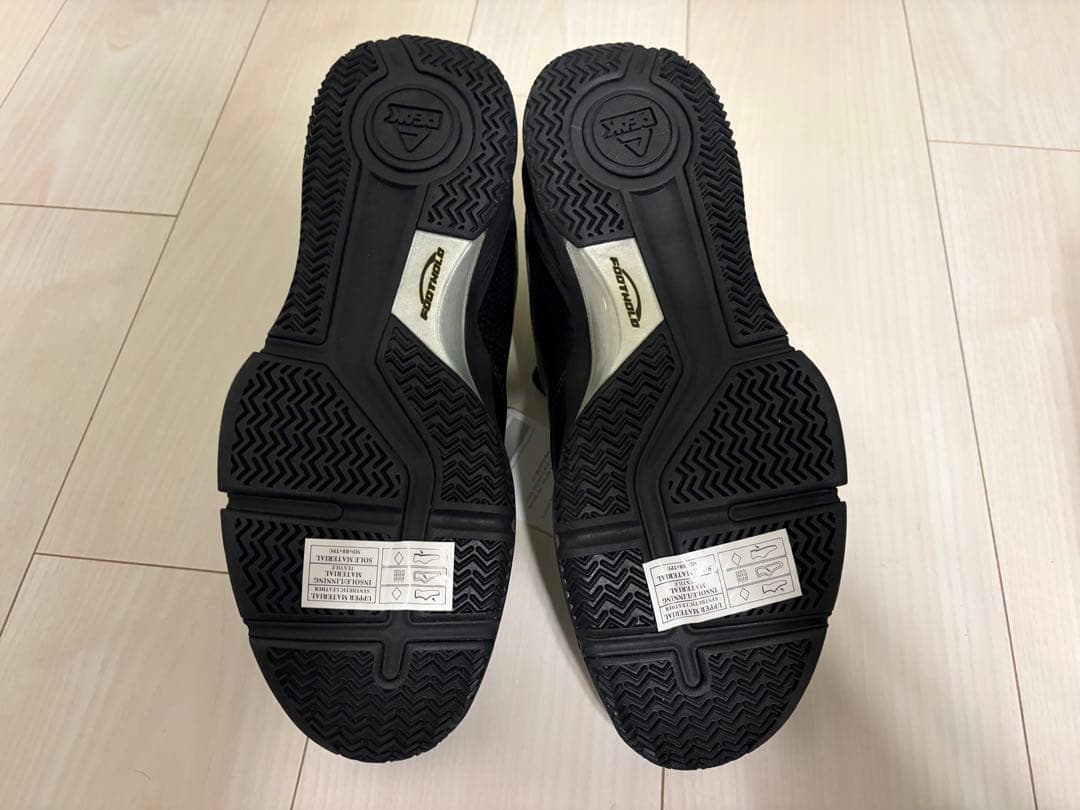 未使用 peak バスケレフリーシューズ 26.5 - メルカリ