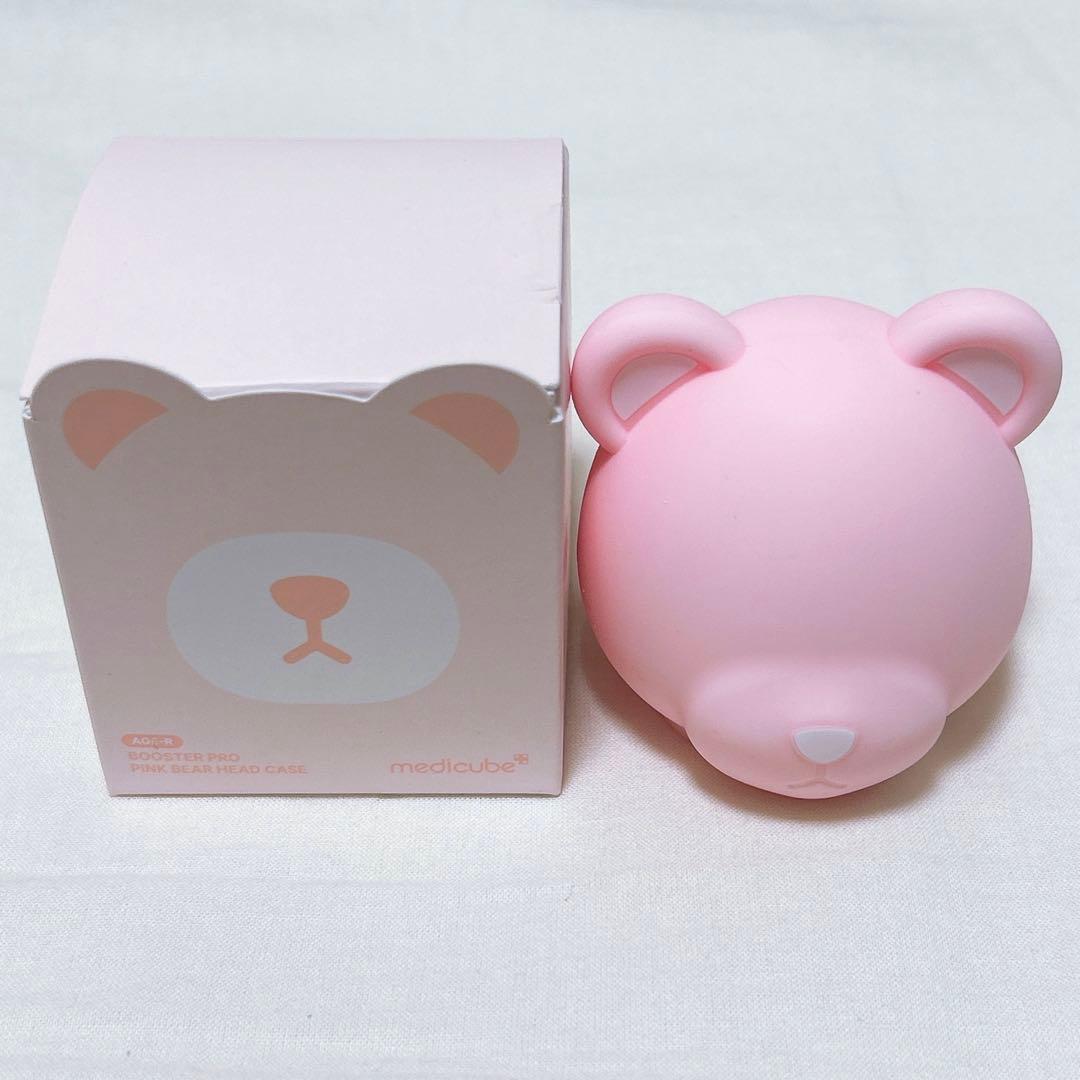 メディキューブ ブースタープロ 専用クマヘッドキャップ ピンク - メルカリ