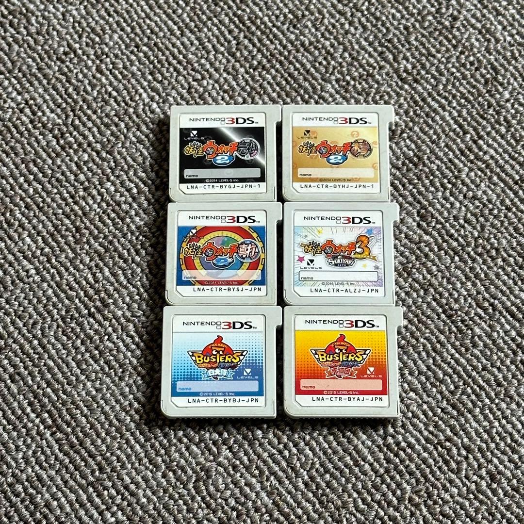 3DS DS 妖怪ウォッチ ソフト6点 セット販売 - メルカリ