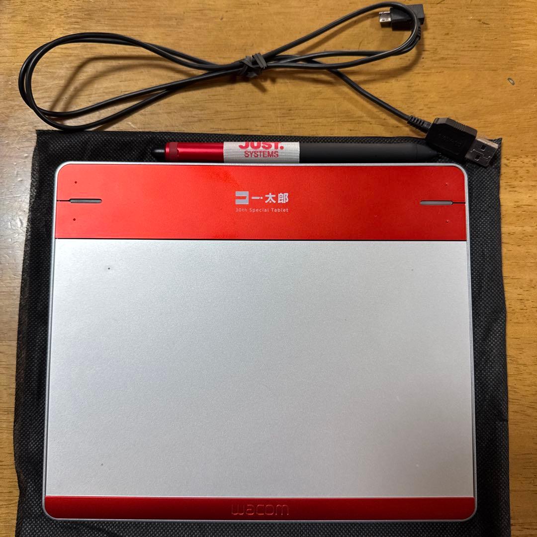 ［希少］INTUOS ペンタブレット CTH-480/R 一太郎30周年モデル 希少］INTUOS ペンタブレット CTH-480/R 一太郎30周年モデル 希少