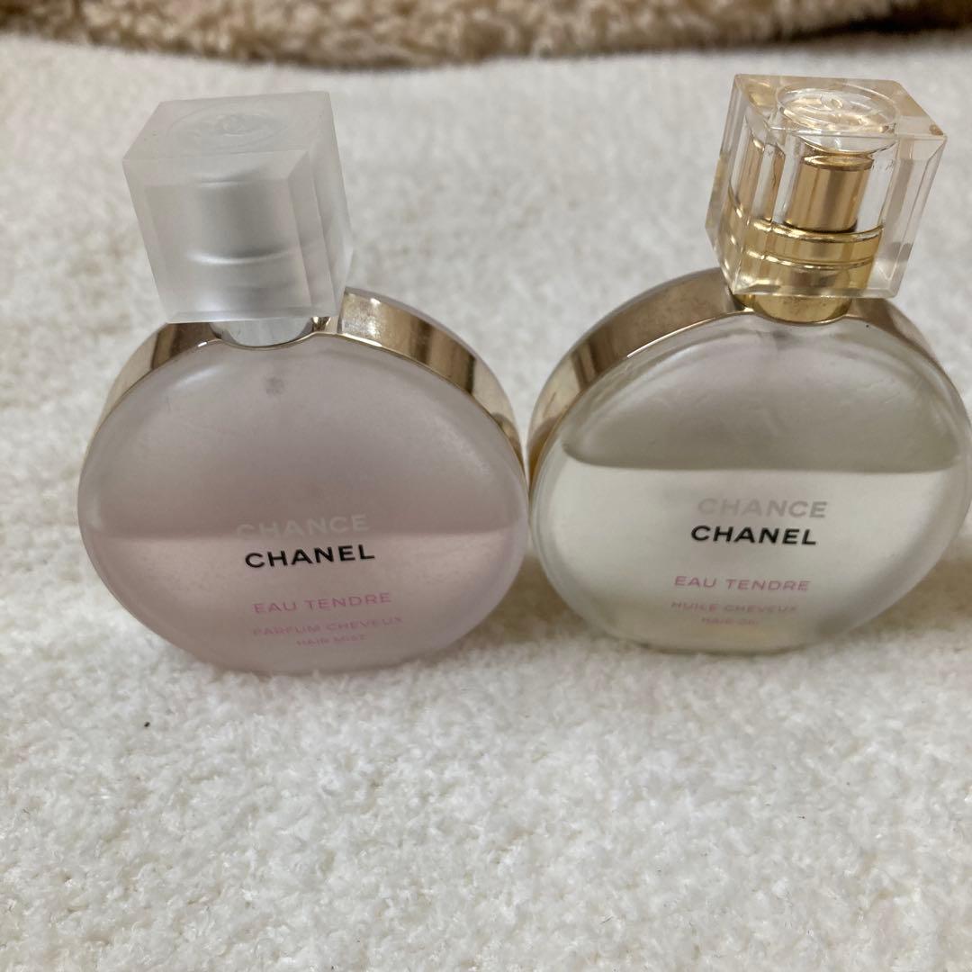 CHANEL EAU TENDRE ヘアミスト＆ヘアオイルセット - メルカリ