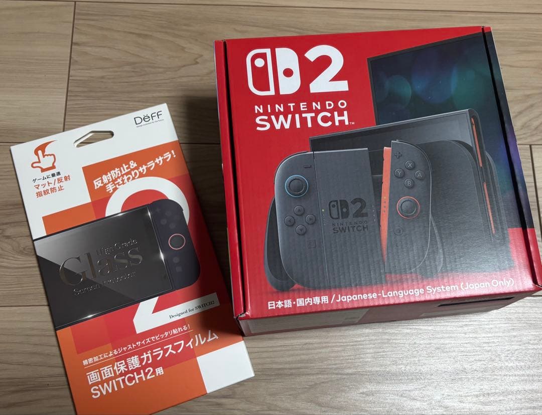 Nintendo Switch 2（ニンテンドースイッチ2）本体+保護フィルム Amazon.co.jp: switch 2 保護フィルム スイッチ2 保護フィルム ガラス