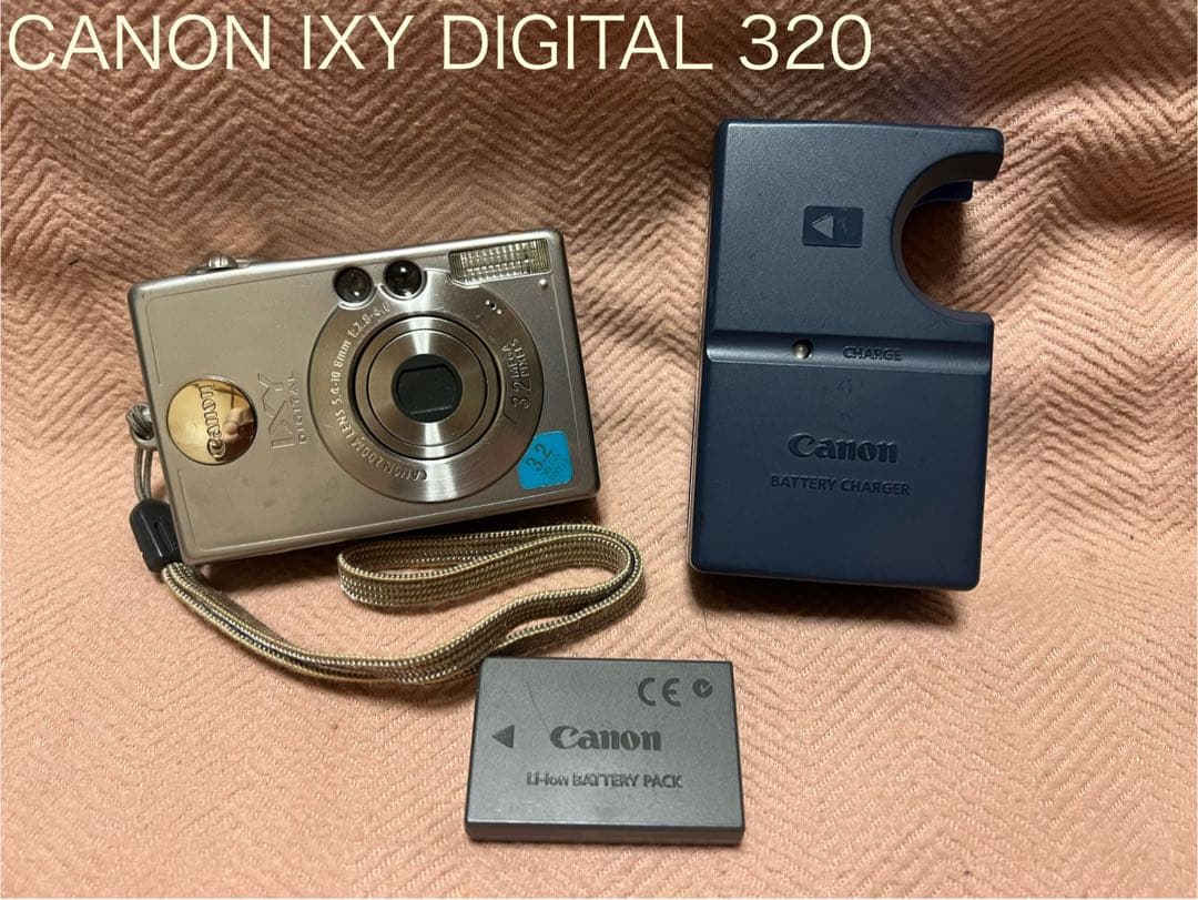 Canon キヤノン IXY DIGITAL 320 デジタルカメラ - メルカリ