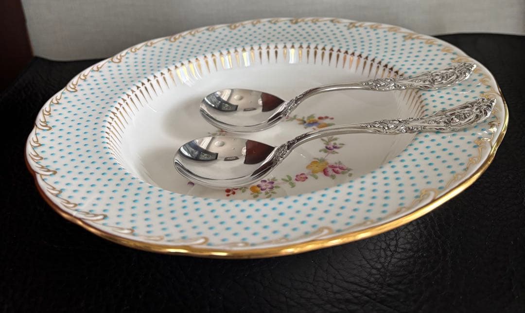 リードアンドバートン社製　純銀　スープスプーン　２本 img0180438.jpg