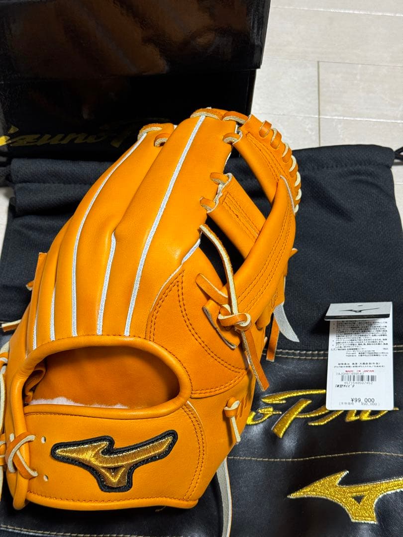 ミズノプロ プレミアム 硬式内野手用TM型 伊藤クラフトマン監修モデル