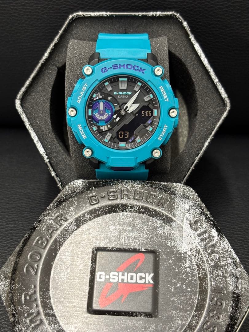 稼働品　G-SHOCK GA-2200 ライム　腕時計 本日解禁の｢G-SHOCK｣新作9本全部見せ! 初の角型G-SQUADや新ライン｢2200