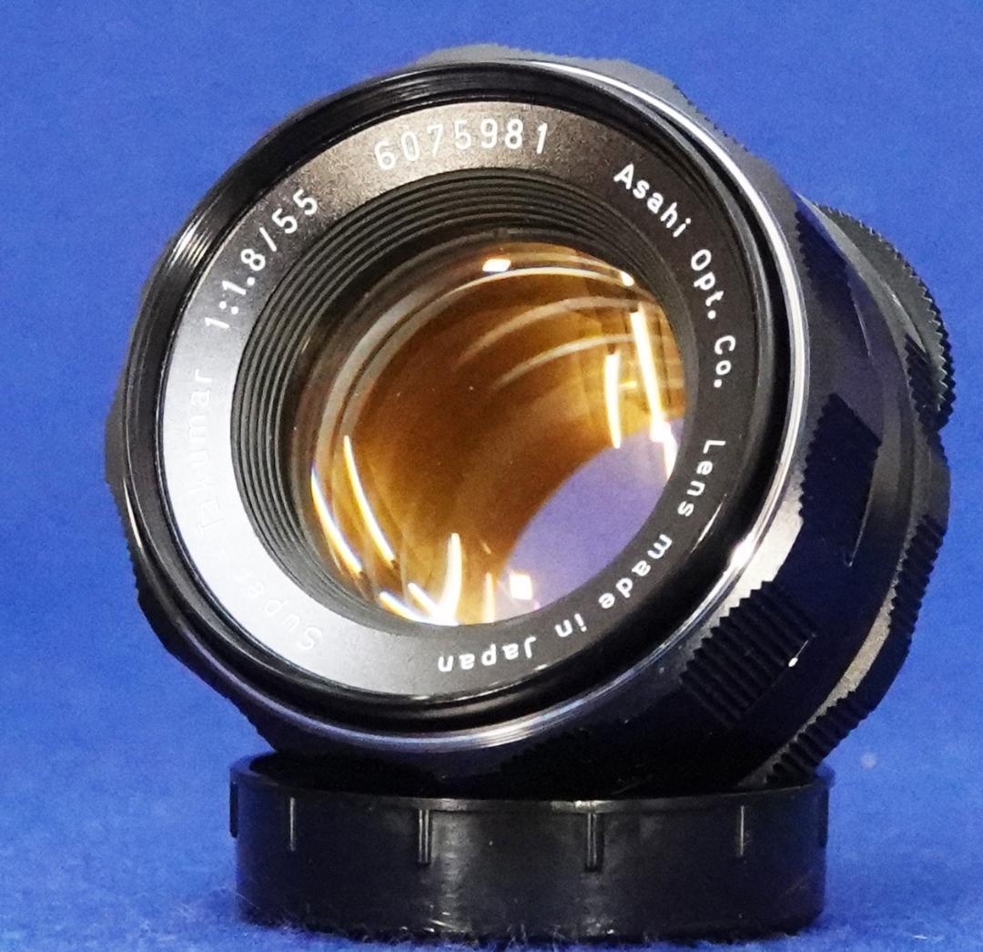 6075981　お薦め極上品　後期型Super-Takumar　F1.8/55