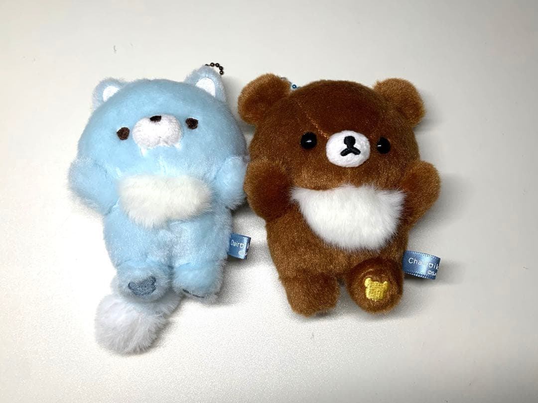 チャイロイコグマ アオイコオオカミ リラックマ 人形 ぬいぐるみ コリラックマ dショッピング |【送料無料！】リラックマ ぬいぐるみ(アオコグのお