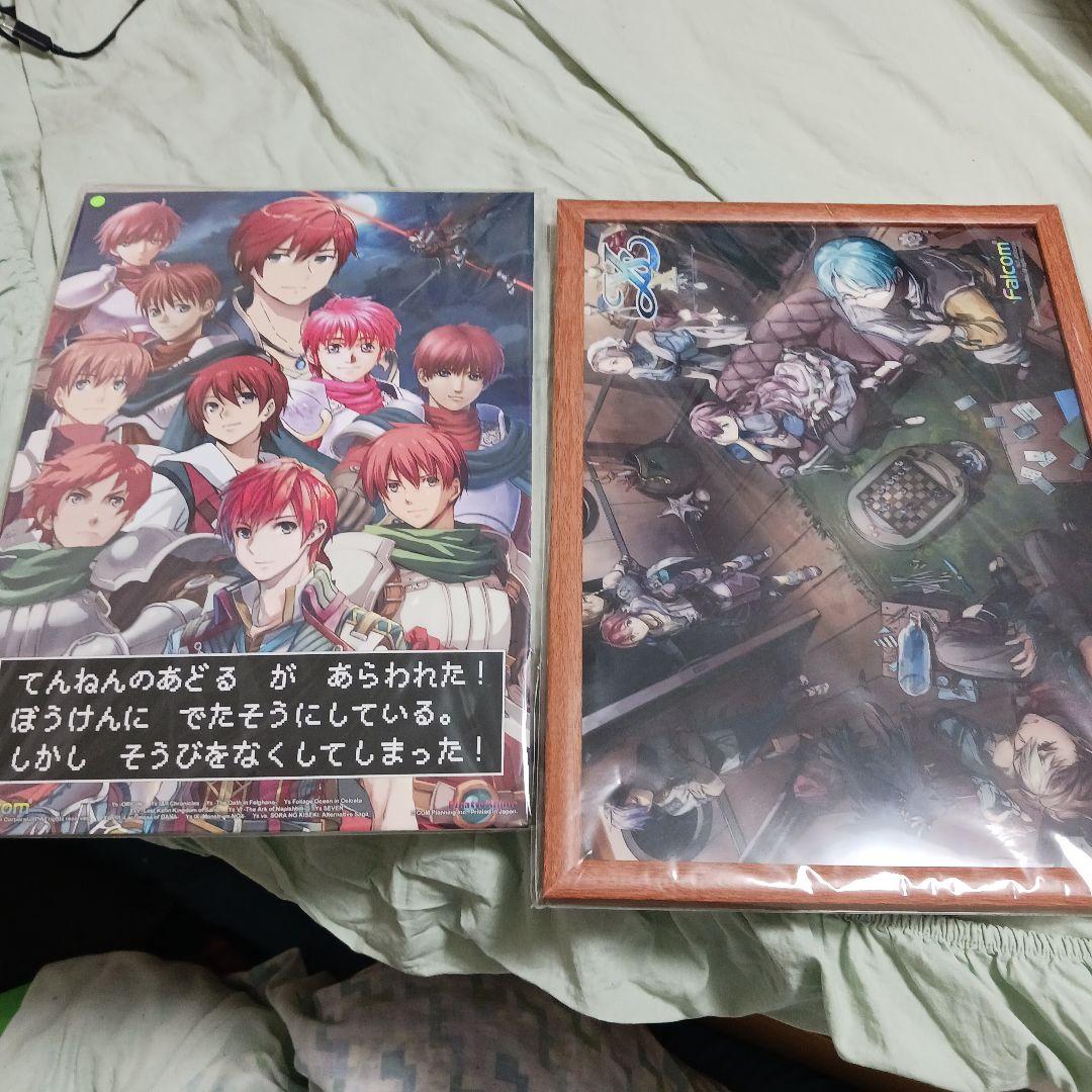 イース　ファルコム　A3クリアポスター　パネル　ピカットアニメ　非売品　空の軌跡 イース ファルコム A3クリアポスター パネル ピカットアニメ 非売品 空