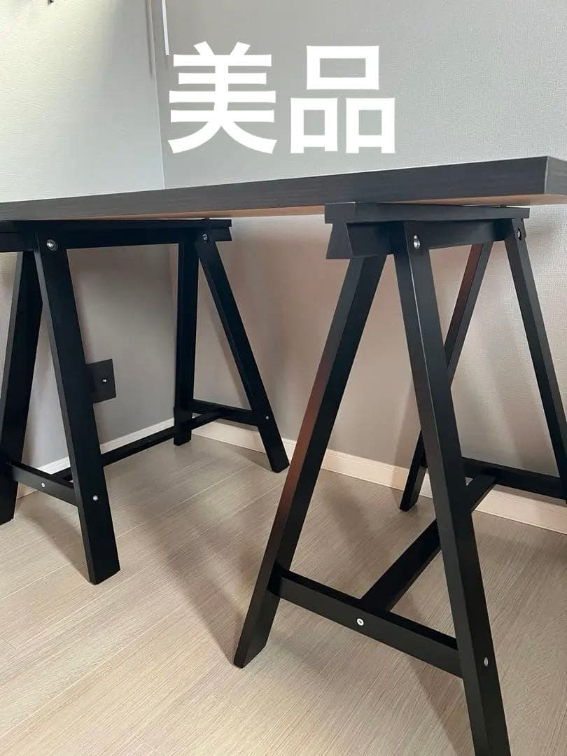 IKEA イケア ODDVALD オッドヴァルド　ブラック　2脚セット　テーブル IKEA イケア ODDVALD オッドヴァルド ブラック 2脚セット テーブル