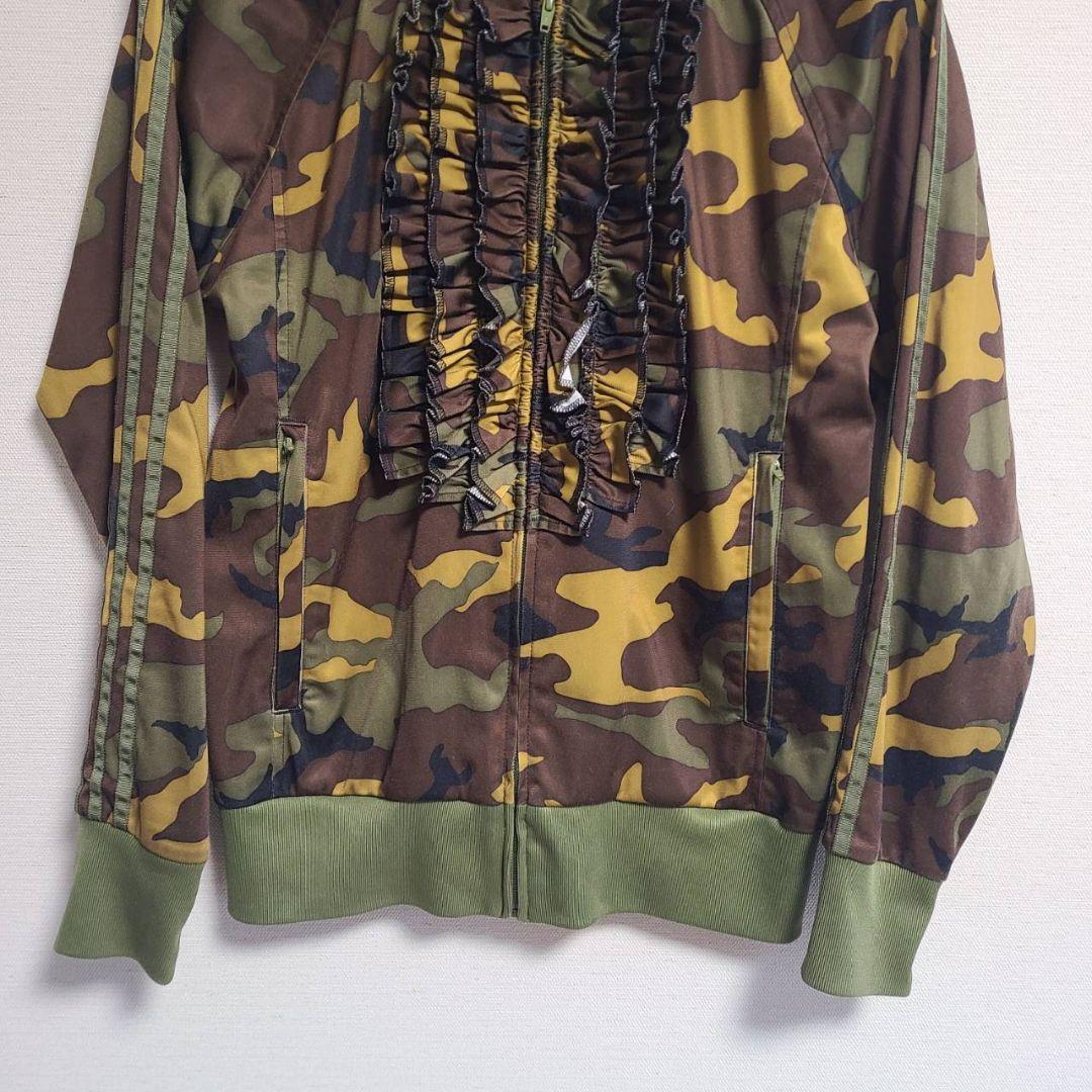 adidas × JEREMY SCOTT フリル カモフラ トラックジャケット - メルカリ