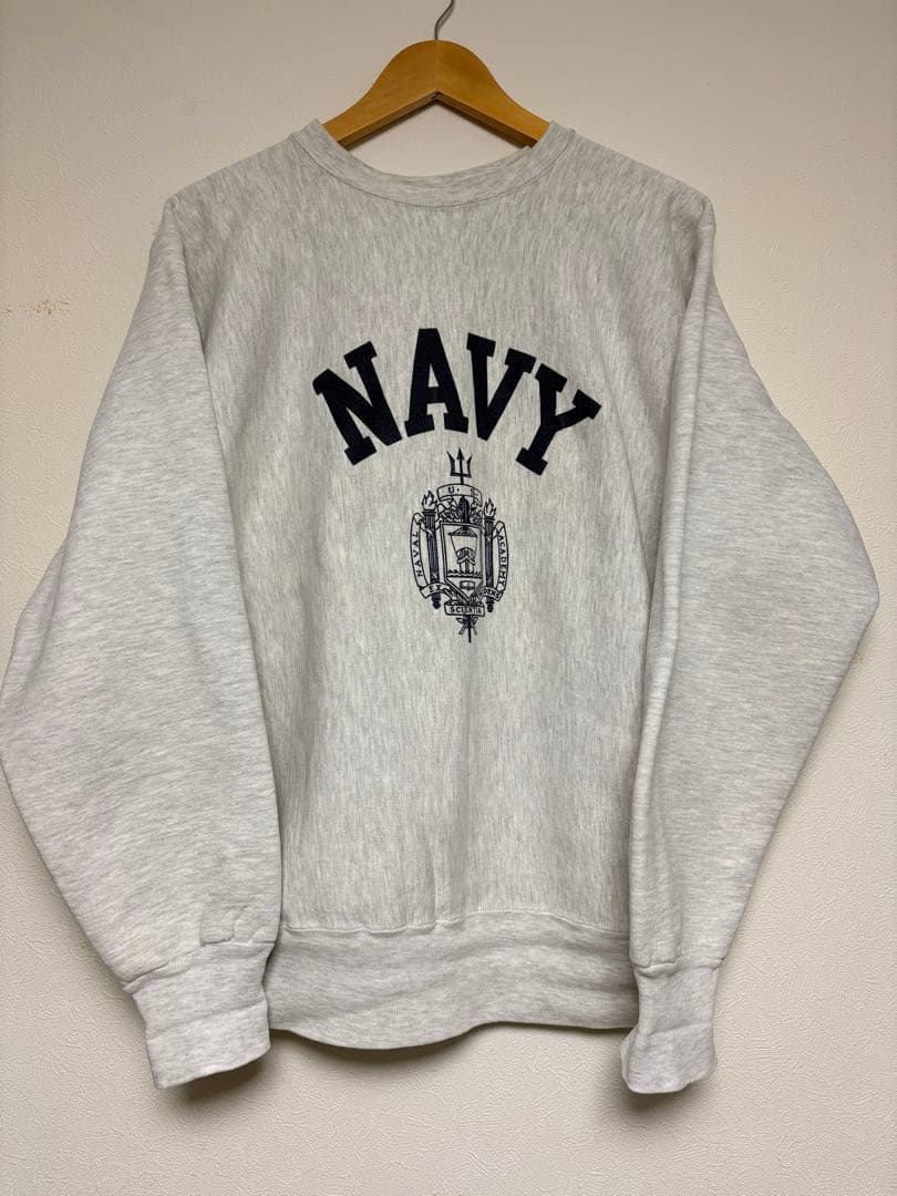 k*i様 L 90s USA製 USNAVY リバースウィーブ 海軍 チャンピオ 90s ヴィンテージ Champion REVERSE WEAVE US NAVY USNA RW