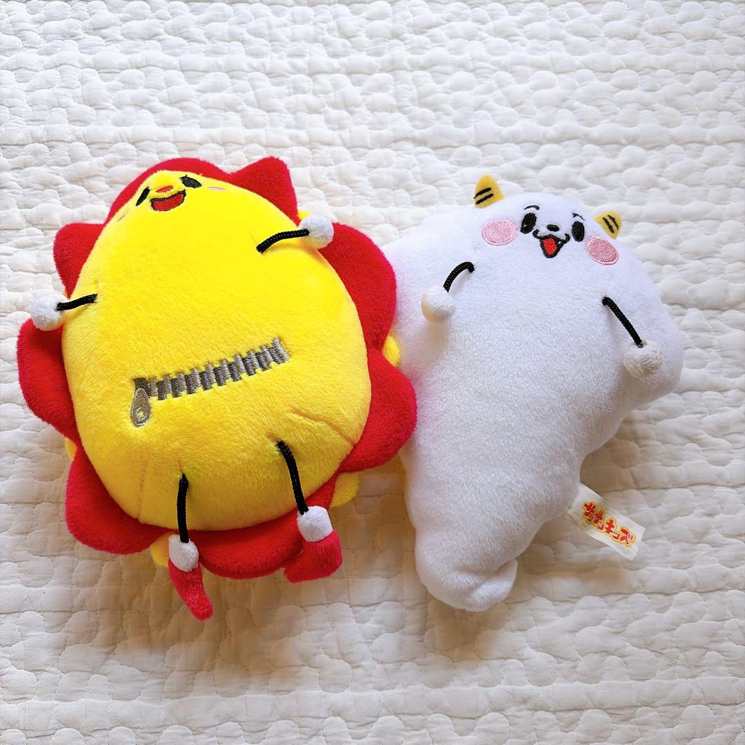 美品⚑サンサンキッズTV サンサン くもりん ぬいぐるみ セット - メルカリ