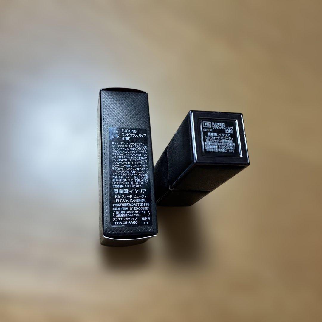 トムフォードビューティ ファビュラスリップ ローズF5 - メルカリ